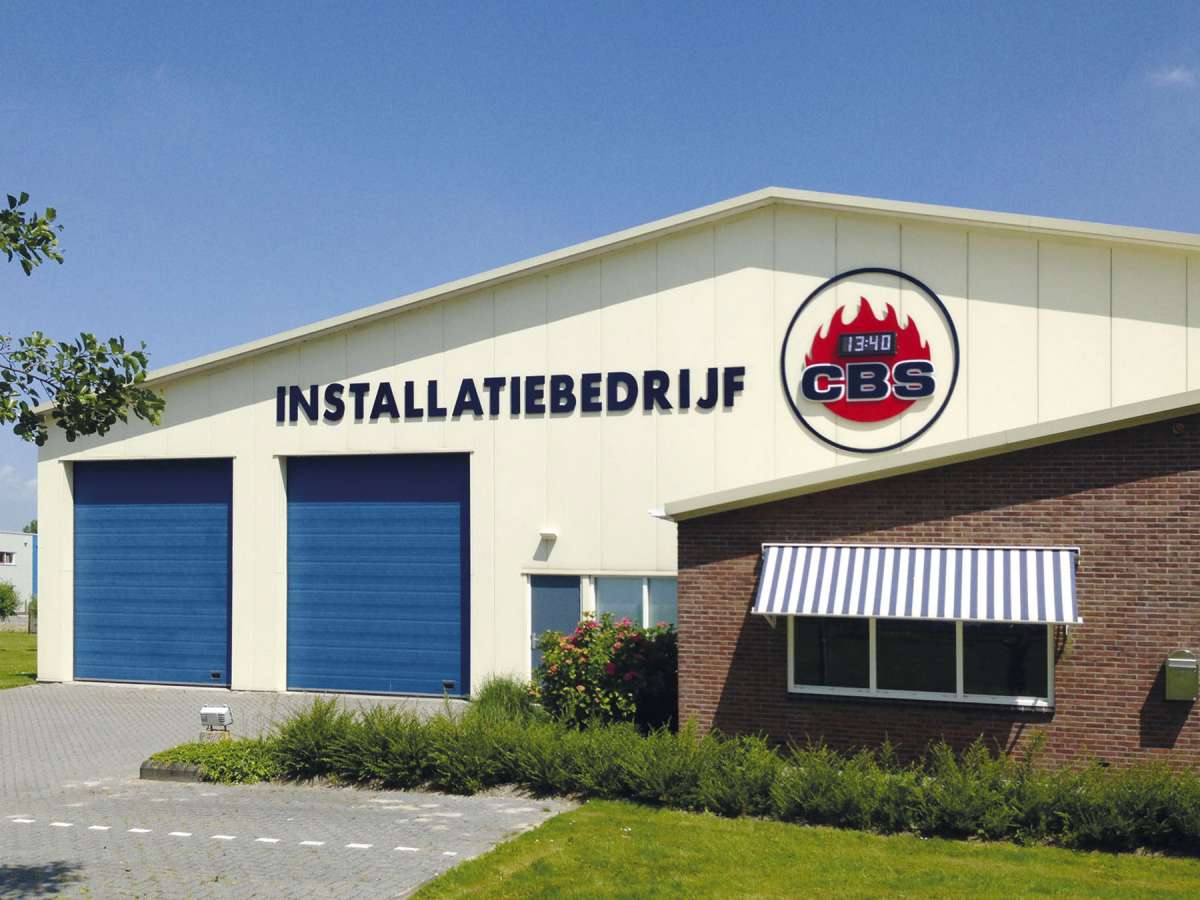 Gevelreclame-CBS-Installatie