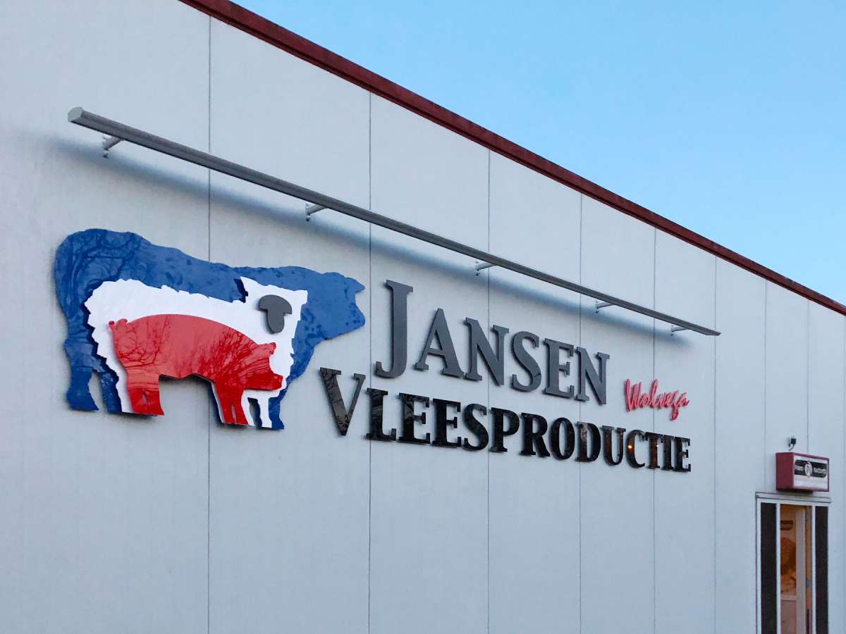 Gevelreclame-Jansen-Vleesproductie