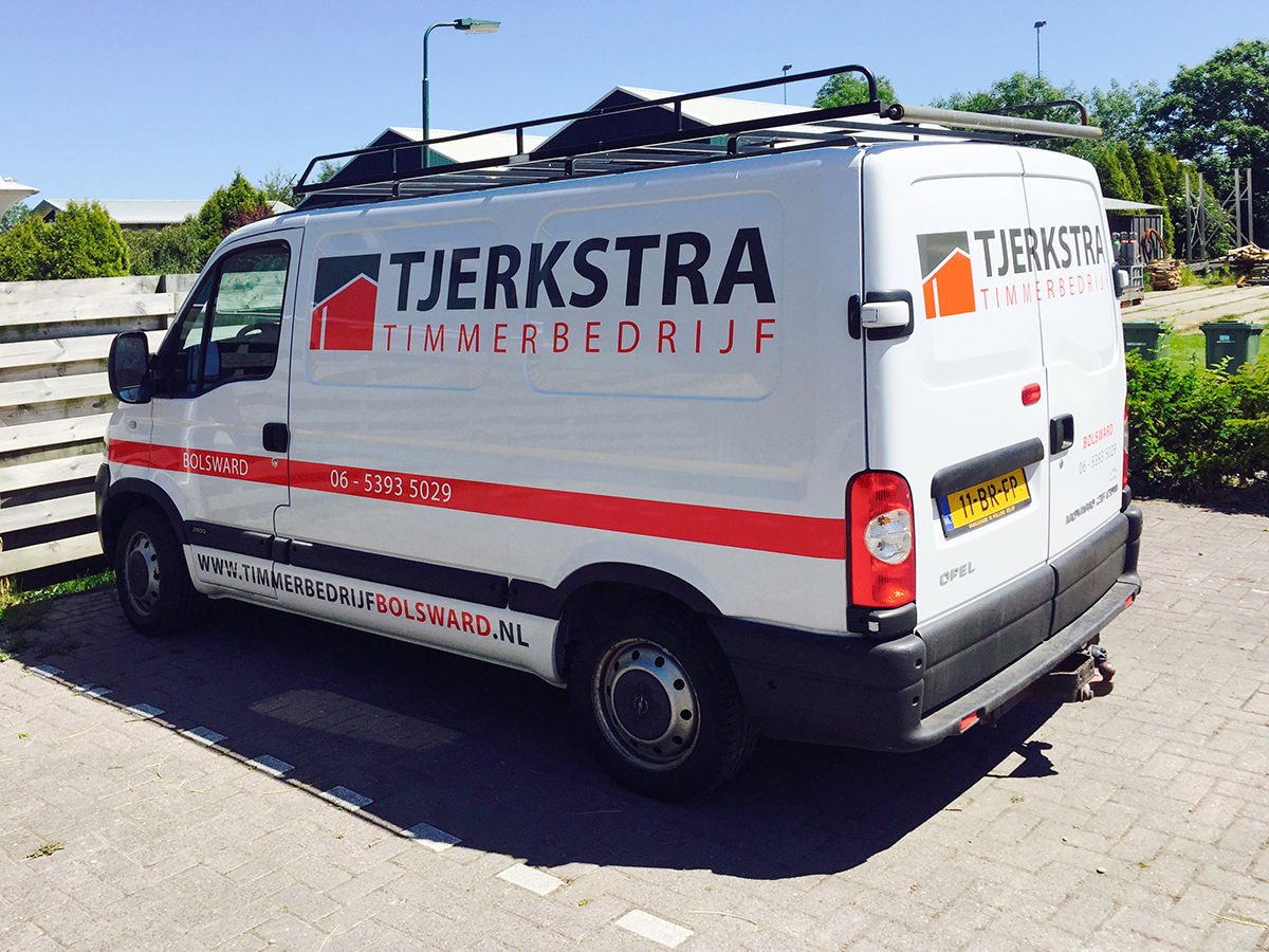 Tjerkstra autobelettering