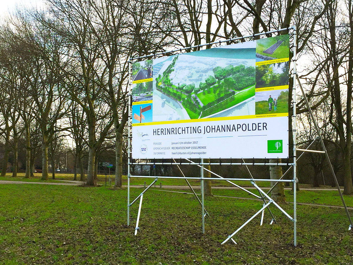 Bouwbord-Johannapolder-Rhoon